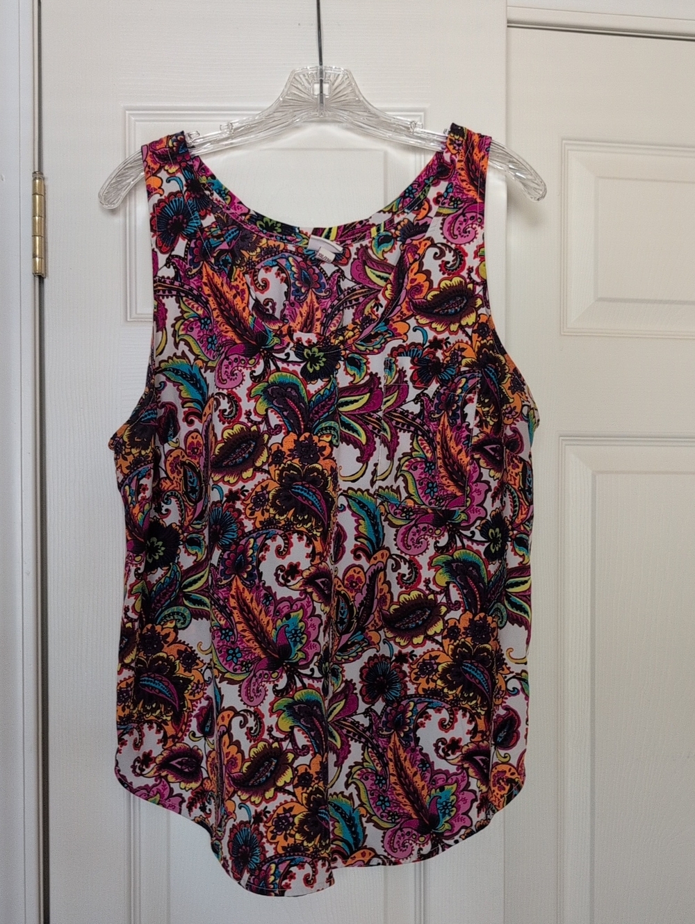Merona Paisley Print Tank Top